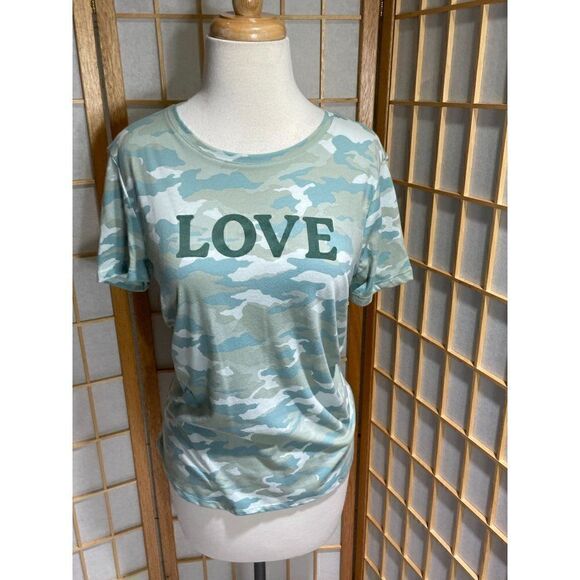 Nine West Sm LOVE Camo Tee - Picture 8 of 13